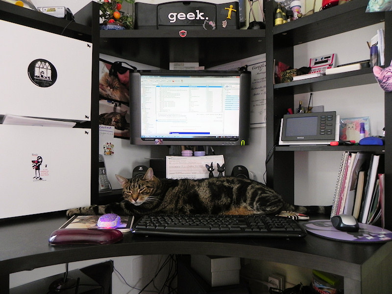 No works gets done here