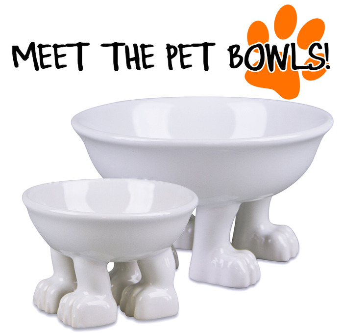 Four Pawed Pet Bowls!